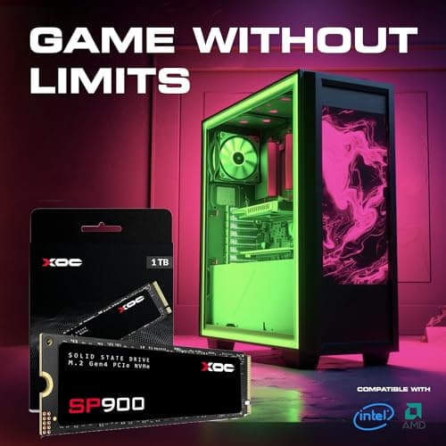 XOC SP900 1TB M.2-2280 SSD PCIe 4.0 X4 NVMe image