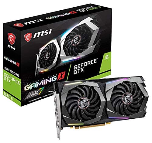 MSI GAMING X GeForce GTX 1660 Ti 6GB GDDR6 Black image