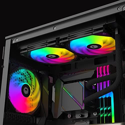 ID-COOLING NO-12015-XT 120mm Gray/Black PWM ARGB image