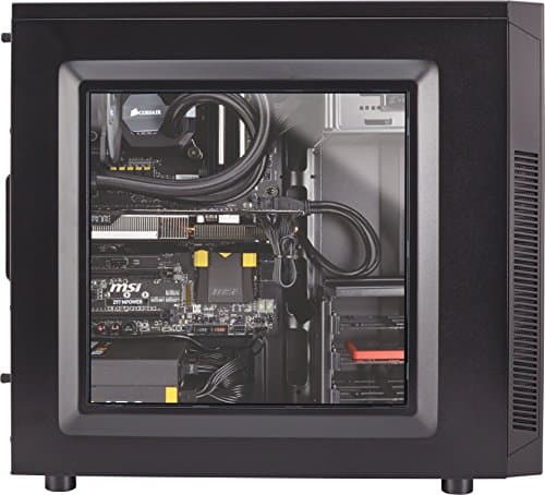 Corsair Carbide Series 100R ATX Mid Tower Black with Acrylic Side Panel and USB 3.2 Gen 1 Type-A Front Panel image