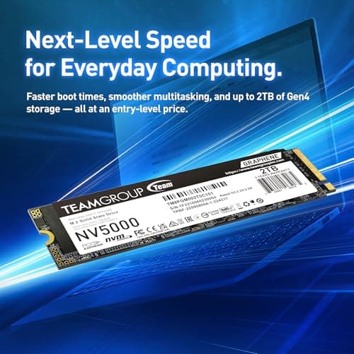 TEAMGROUP NV5000 2TB SSD M.2-2280 PCIe 4.0 x4 NVMe image
