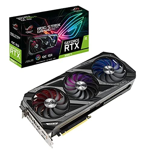 Asus ROG STRIX GAMING OC GeForce RTX 3080 Ti 12GB GDDR6X Black / Silver main image