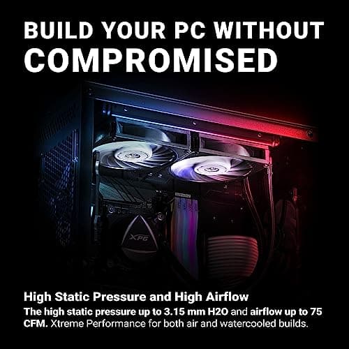 ADATA XPG VENTO PRO 120mm Gray / Black PWM 75 CFM image