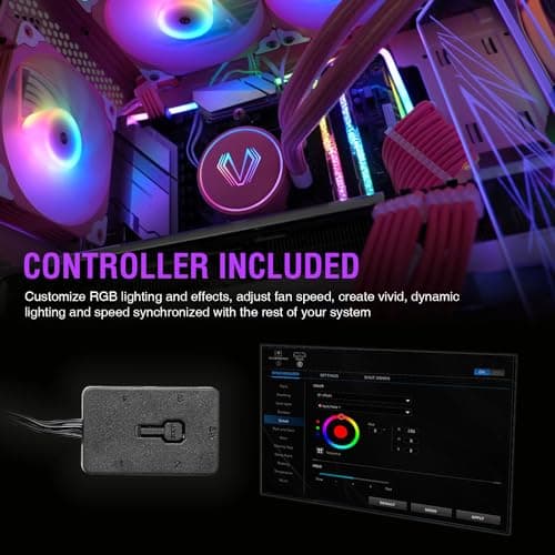 Vetroo V240 Water 240mm 52 CFM Pink image