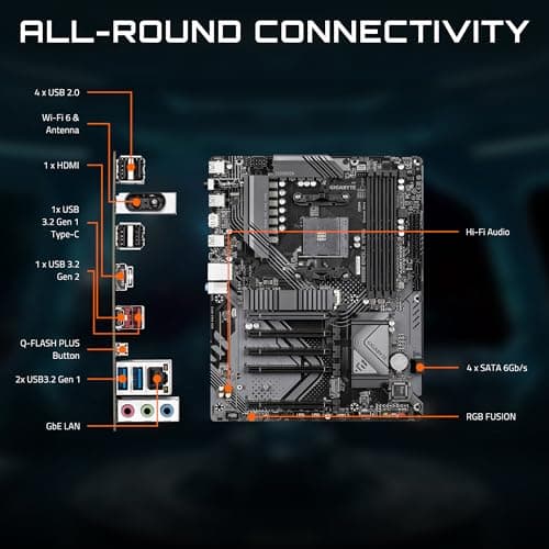 Gigabyte B550 EAGLE WIFI6 AM4 DDR4 ATX image