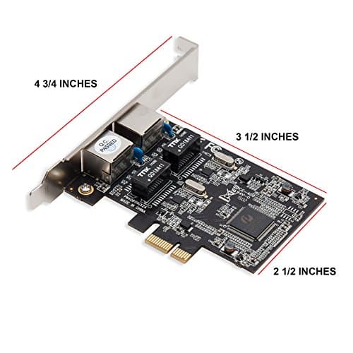 Syba SY-PEX24028 2 x Gigabit Ethernet PCIe x1 image