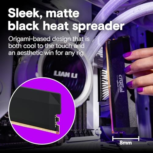 Crucial Pro Overclocking 32GB (2x16GB) DDR5 6000 CL36 Black image