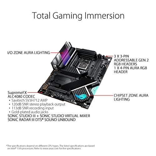 Asus ROG Maximus XIII Apex Z590 WIFI DDR4 ATX image