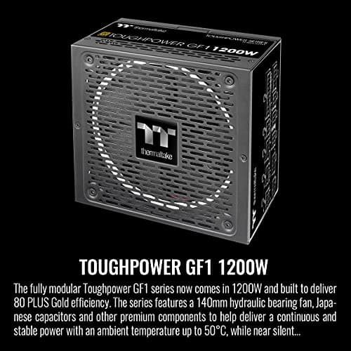 Thermaltake Toughpower GF1 TT Premium 1200W Fully Modular 80+ Gold Certified image