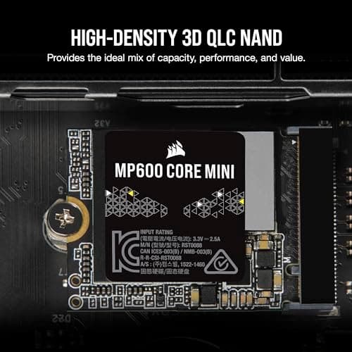 Corsair MP600 CORE MINI 2TB SSD M.2-2230 PCIe 4.0 x4 NVMe image