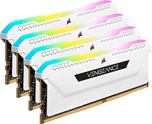 Corsair Vengeance RGB Pro SL White / Black DDR4-3200 CL16 32GB (4x8GB) image