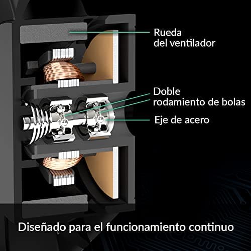ARCTIC P12 PWM PST CO 56.3 CFM 120mm Black 1-Pack image