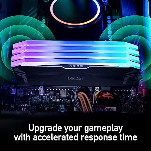 Lexar Ares RGB Black DDR4-3600 CL18 32GB (2x16GB) image