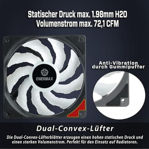 Enermax Liqmax III Water 240mm ARGB 72.1 CFM Black image