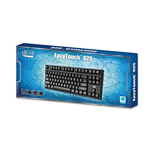 Adesso EasyTouch 625 Wired Kailh Blue Mechanical Gaming Keyboard image