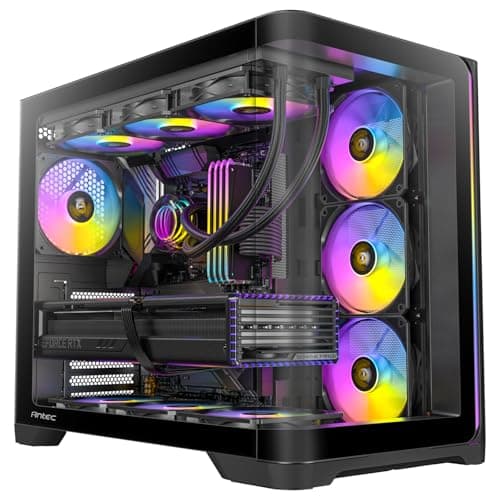 Antec C5 Curve ARGB ATX Mid Tower Black with Tempered Glass Side Panel image