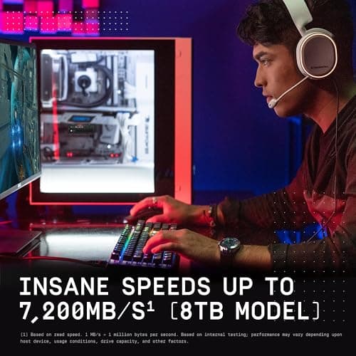 Western Digital WD_Black SN850X w/Heatsink 8TB SSD M.2-2280 PCIe 4.0 x4 NVMe image