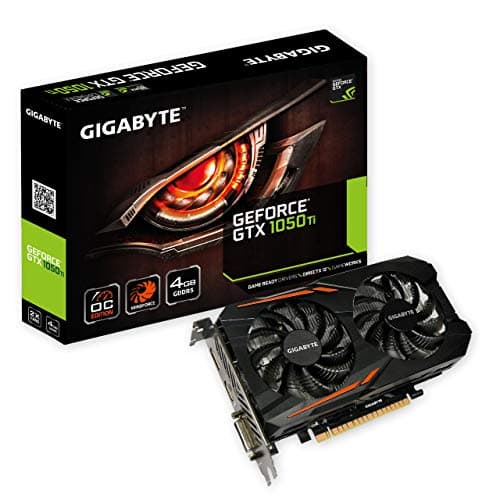 Gigabyte Black / Orange GeForce GTX 1050 Ti 4GB GDDR5 Black / Orange image