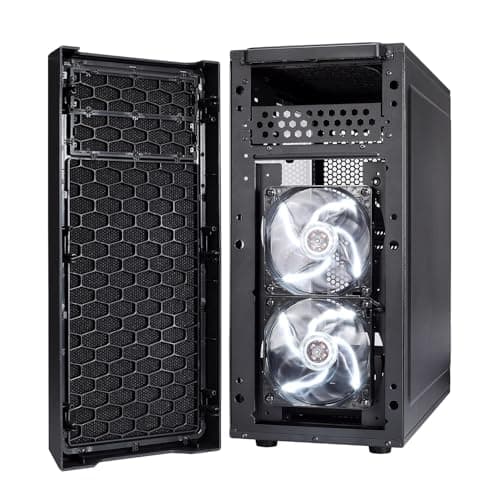 Fractal Design Focus G ATX Mid Tower Black Acrylic Side Panel, USB 3.2 Gen 1 Type-A & USB 2.0 Type-A image