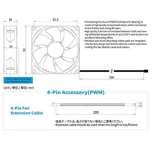 Scythe Kaze Flex 92mm Black PWM 48.88 CFM image