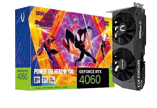 Zotac GAMING OC Spider-Man: Across The Spider-Verse GeForce RTX 4060 8GB GDDR6 Black image