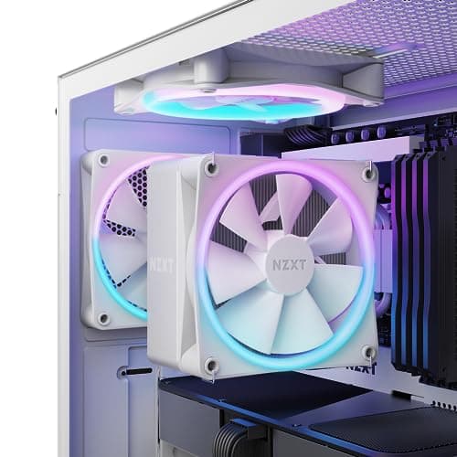NZXT T120 RGB Air 159mm 50.18 CFM White image