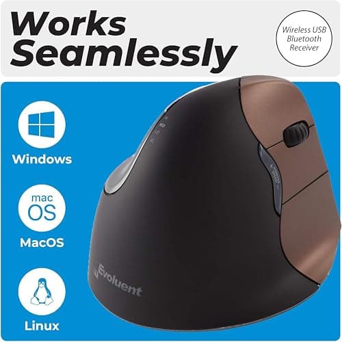 Evoluent VM4SW Small Wireless Optical Mouse image