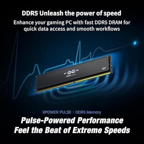 Silicon Power XPOWER Pulse Gaming Black DDR5-6000 CL36 32GB (2x16GB) image