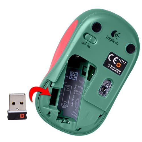 Logitech 910-004021 Wireless Laser Mouse image