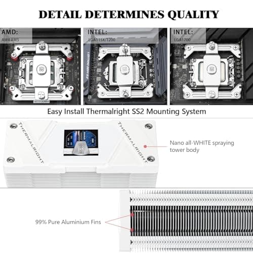 Thermalright Assassin Spirit 120 Vision ARGB Air 154mm White image