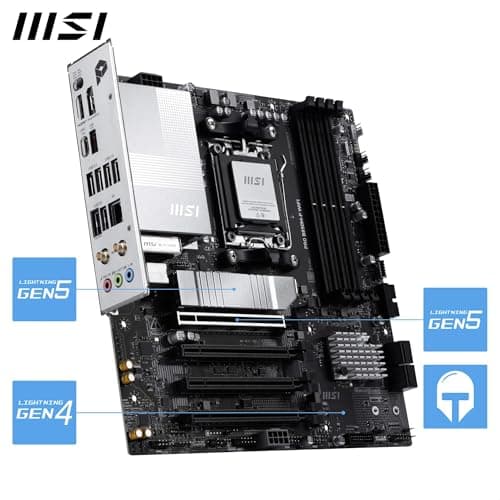 MSI B850 PRO B850M-P WIFI AM5 DDR5 Micro ATX image