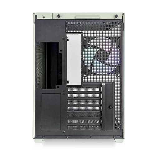 Thermaltake View 380 ARGB ATX Mid Tower Green Tinted Tempered Glass Side Panel image
