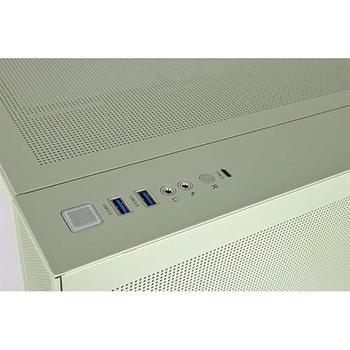 Thermaltake View 380 ARGB ATX Mid Tower Green Tinted Tempered Glass Side Panel image