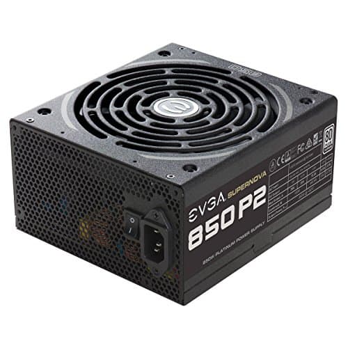 EVGA SuperNOVA 850 P2, 80+ PLATINUM 850W, Fully Modular , EVGA ECO Mode, 10 Year Warranty , Includes FREE Power On Self Tester Power Supply image