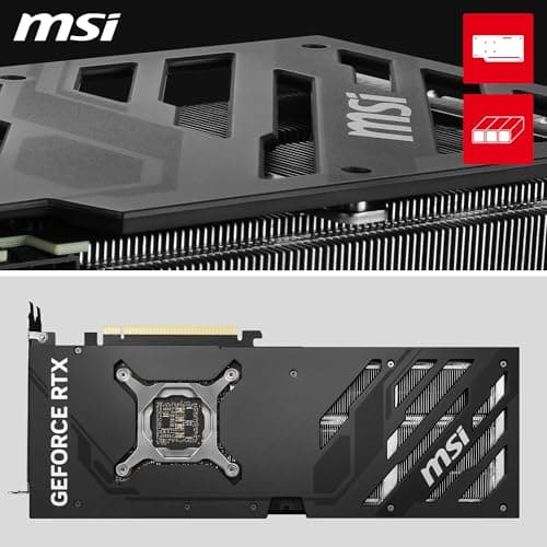 MSI VENTUS 3X E1 OC GeForce RTX 4070 12GB GDDR6 Silver / Black image