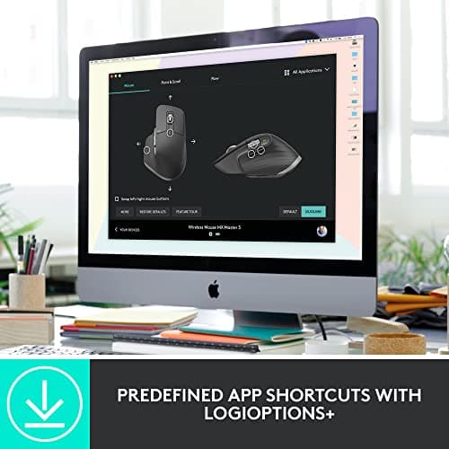 Logitech 910-006581 Wired/Wireless/Bluetooth/Wired Laser Mouse image