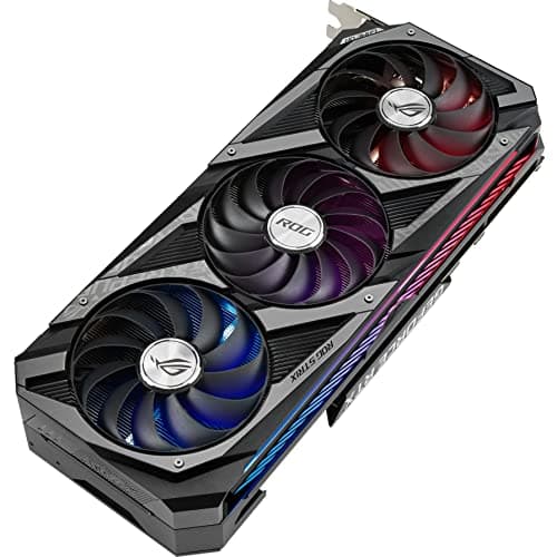 Asus ROG STRIX GAMING OC V2 GeForce RTX 3060 Ti LHR 8GB GDDR6 Black / Silver image
