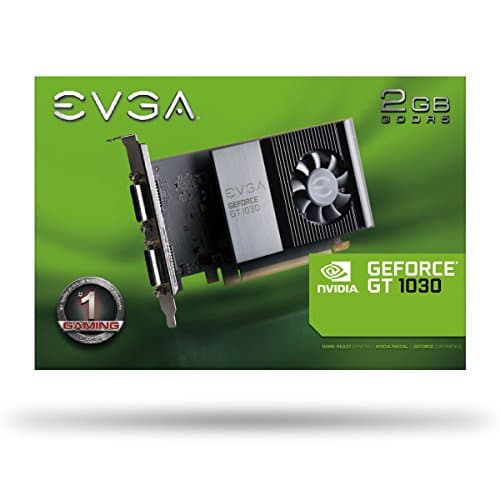 EVGA GeForce GT 1030 Gray 2GB GDDR5 Gray image