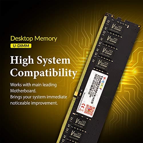 V-Color TD48G26S819-VC Black DDR4-2666 CL19 8GB (1x8GB) image