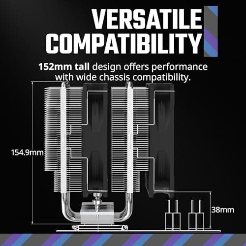 Cooler Master Hyper 620S Air 155mm Black / Silver image