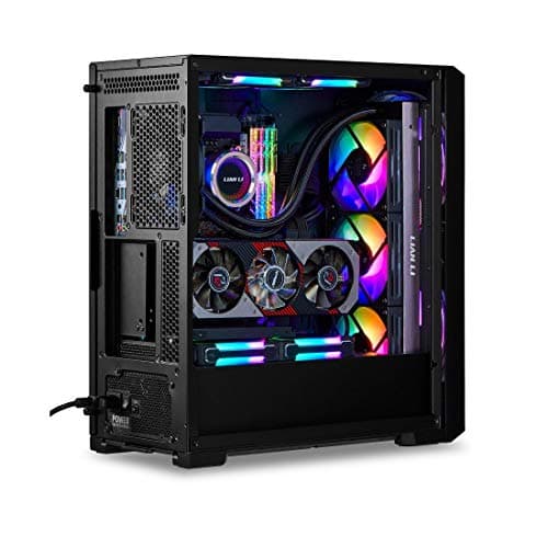 Lian Li LANCOOL 215 ATX Mid Tower Black Tempered Glass Side Panel image