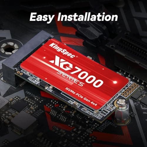 KingSpec XG7000 512GB M.2-2242 SSD PCIe 4.0 x4 NVMe image