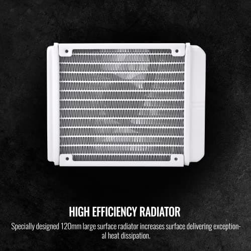 Thermaltake TH120 ARGB Sync 59.28 CFM Water 120mm White image