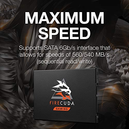 Seagate FireCuda 120 500GB SSD 2.5" SATA 6.0 Gb/s image