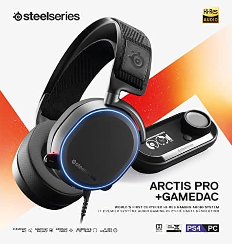 SteelSeries Arctis Pro + GameDAC Closed-Back Gaming Headset image