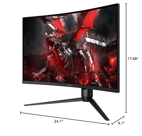 MSI Optix 271CQP 27" 1440p 165Hz VA Curved Monitor image