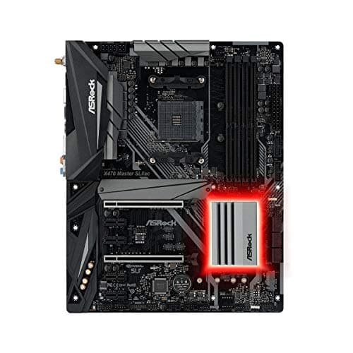 ASRock X470 Master SLI/AC AM4 AMD Ryzen 3000 Series CPU Ready ATX AMD Motherboard main image