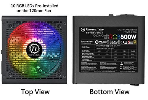 Thermaltake Toughpower GX1 Black 500W Non-Modular 80+ Gold Certified image