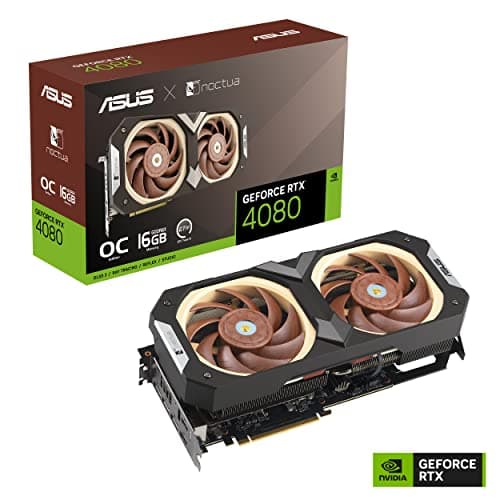 Asus Noctua OC GeForce RTX 4080 16GB GDDR6X Brown / Beige image