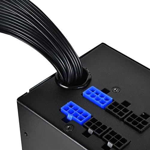 Silverstone Essential Black / Blue 750W Semi-Modular 80+ Gold Certified ATX image